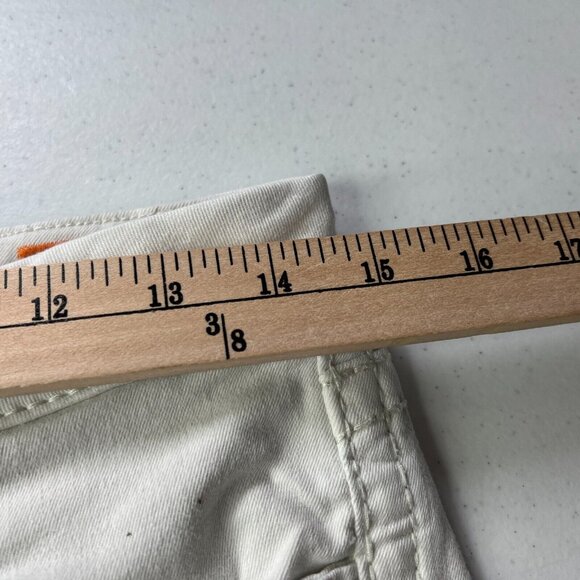 Rock Revival Hanaya Crop Jeans Womens 28 White Stretched Denim Ankle - Picture 11 of 13